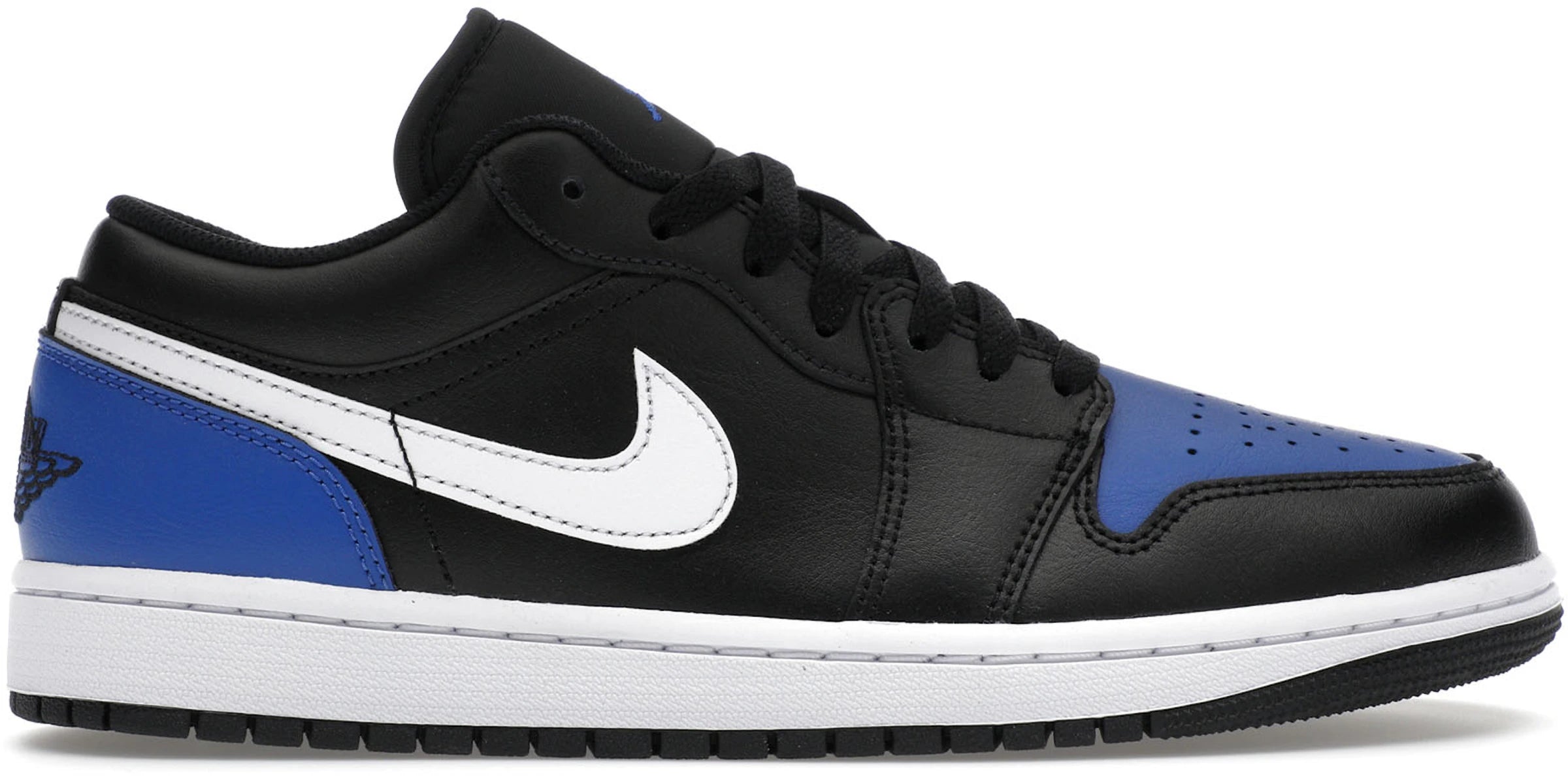 Jordan 1 Low Black Royal Toe