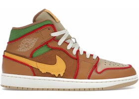 Jordan 1 Mid SE Cheeseburger