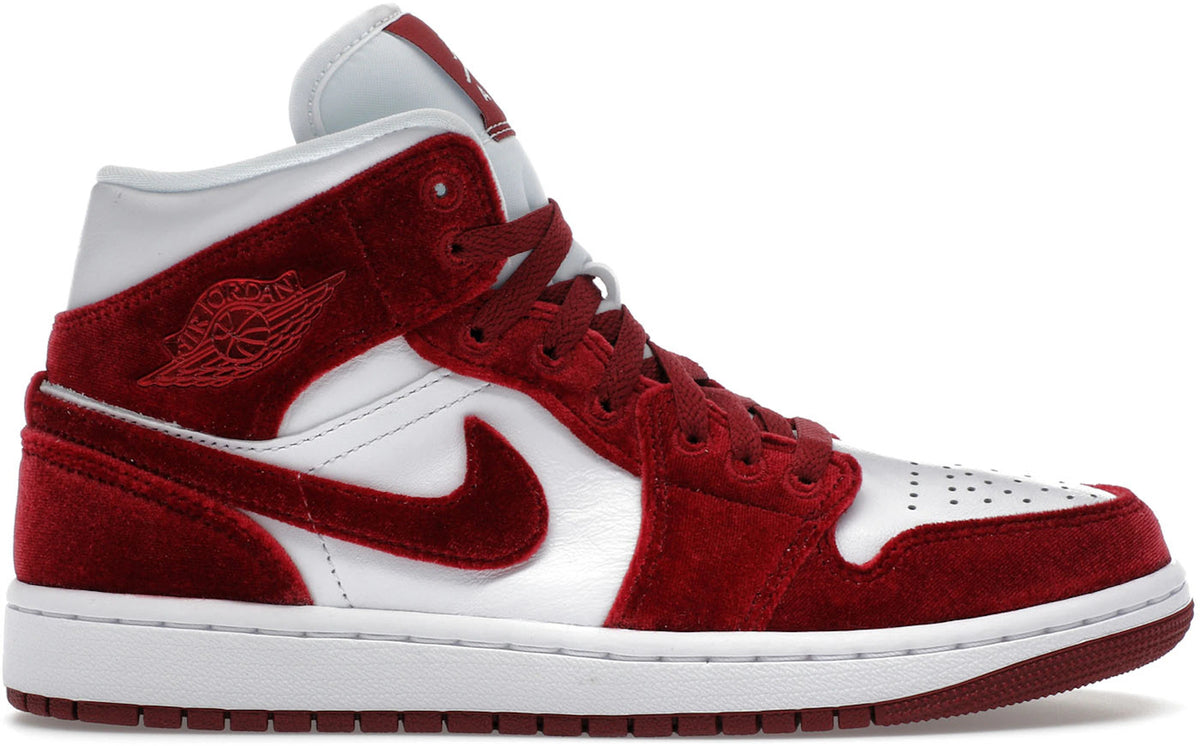 Jordan 1 Mid SE Red Velvet (Women's)