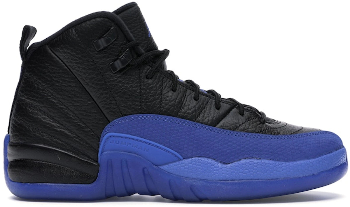 Jordan 12 Retro Black Game Royal (GS)