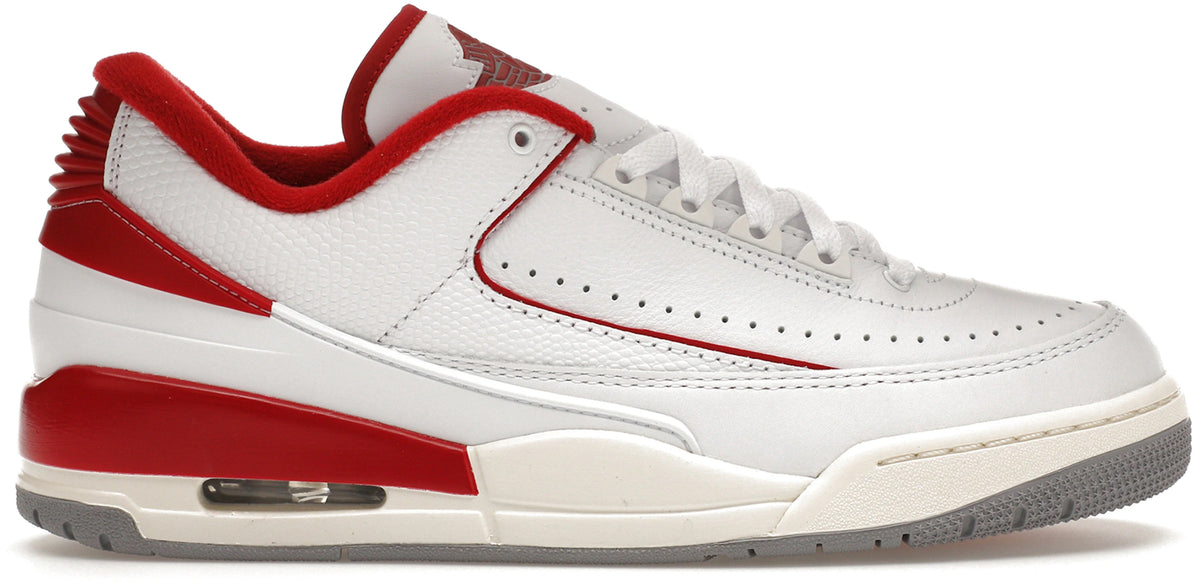 Jordan 2/3 White Varsity Red