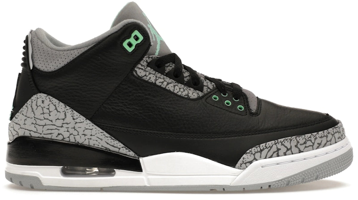 Jordan 3 Retro Green Glow