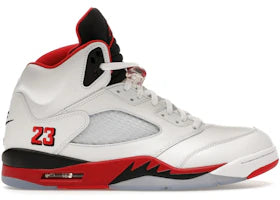 Jordan 5 Retro Fire Red Black Tongue (2025)