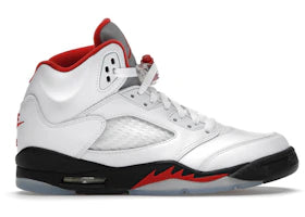 Jordan 5 Retro Fire Red Silver Tongue (2020) (GS)