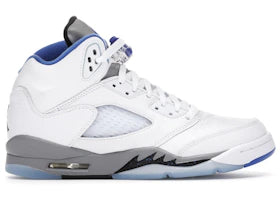 Jordan 5 Retro White Stealth (2021) (GS) - Size 5Y