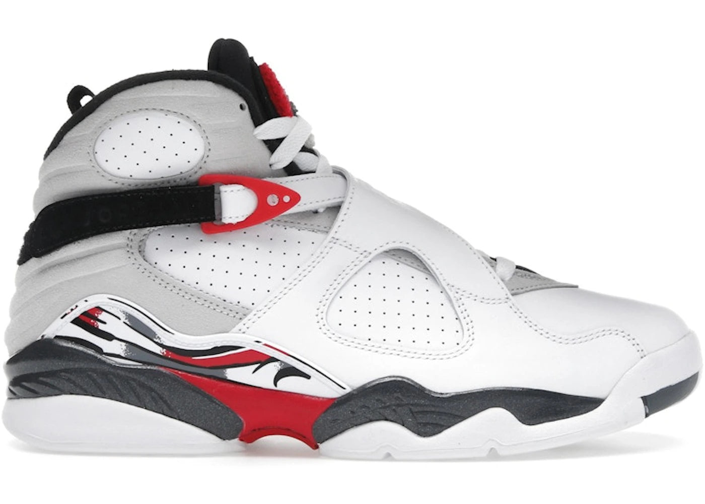 Jordan 8 Retro White True Red (2025)