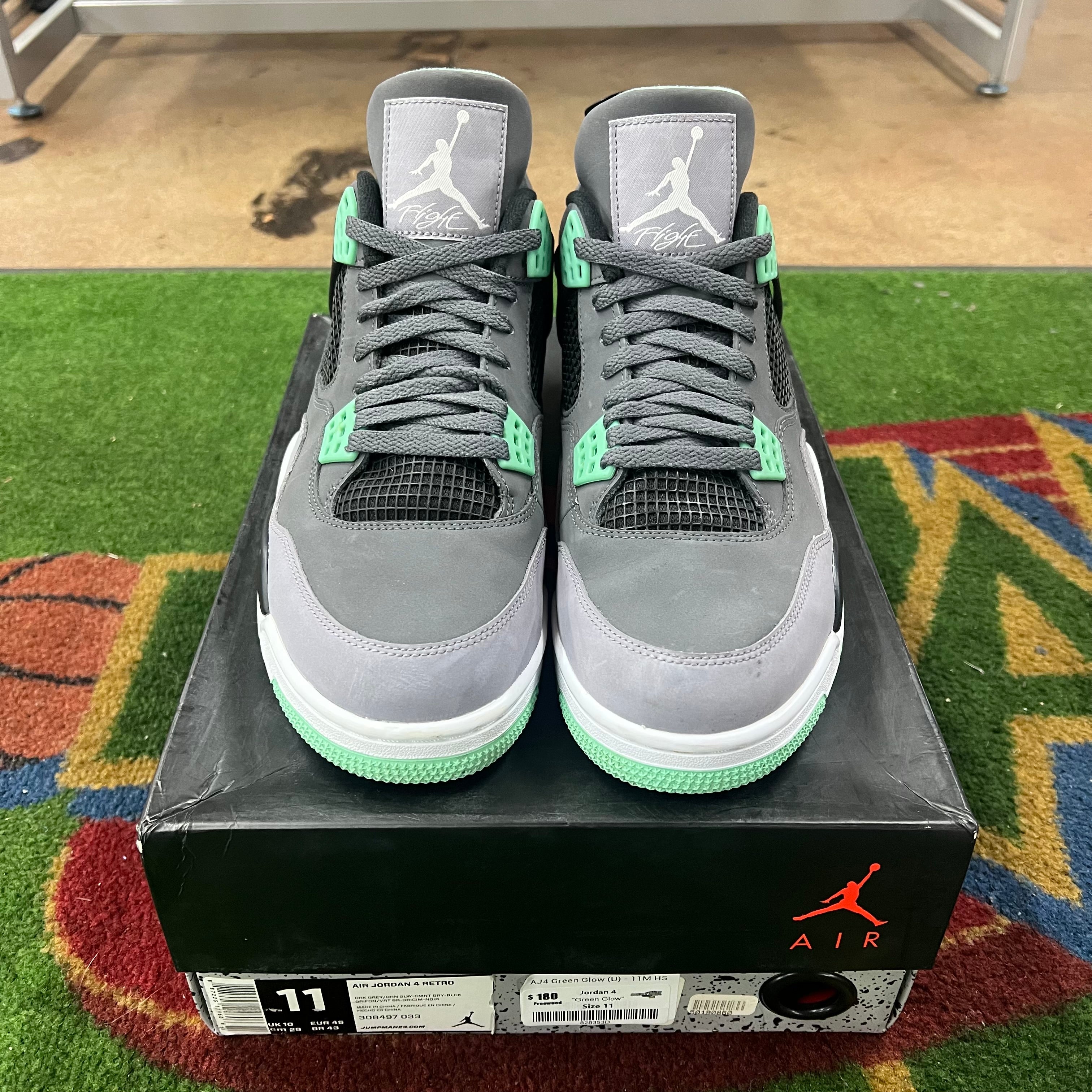 Jordan 4 “Green Glow” Size 11