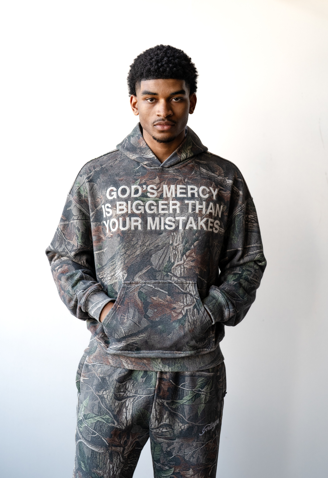 "ENDLESS MERCY" CAMO HOODIE