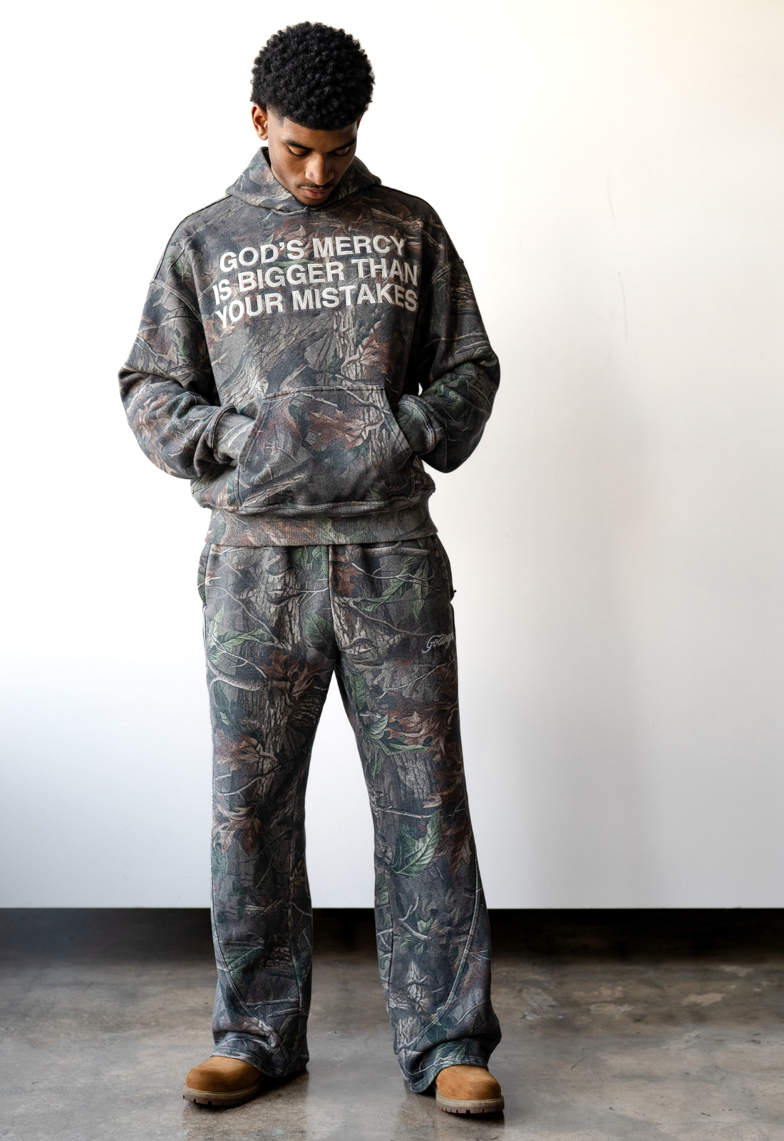 "ENDLESS MERCY" CAMO HOODIE