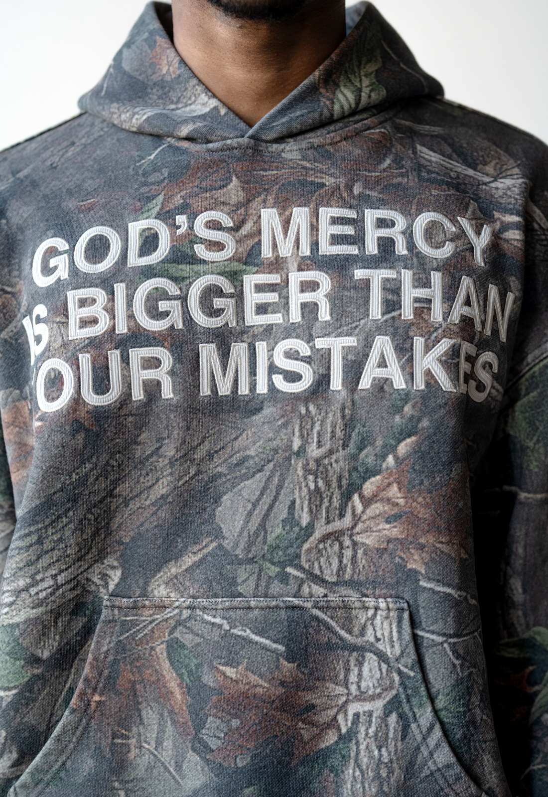 "ENDLESS MERCY" CAMO HOODIE