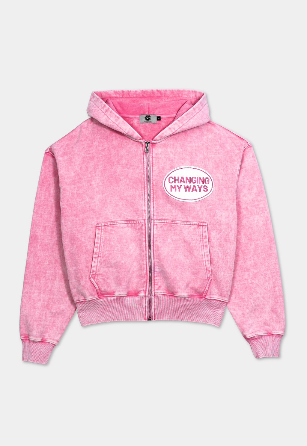 トップス MSCHF washed pink hoodie HAVE MERCY
