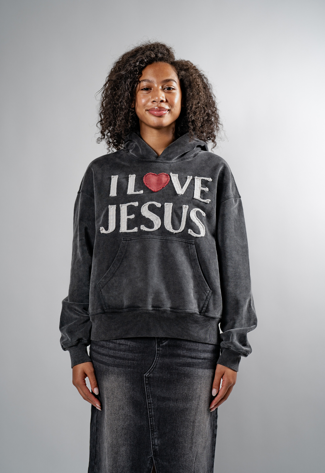 "I LOVE JESUS" HOODIE