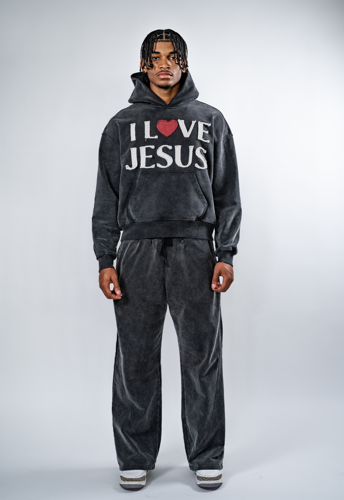 "I LOVE JESUS" HOODIE