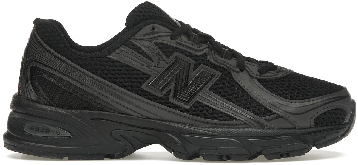 New Balance 740 Triple Black