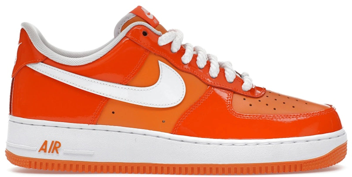 Nike Air Force 1 Low '07 Orange White Patent
