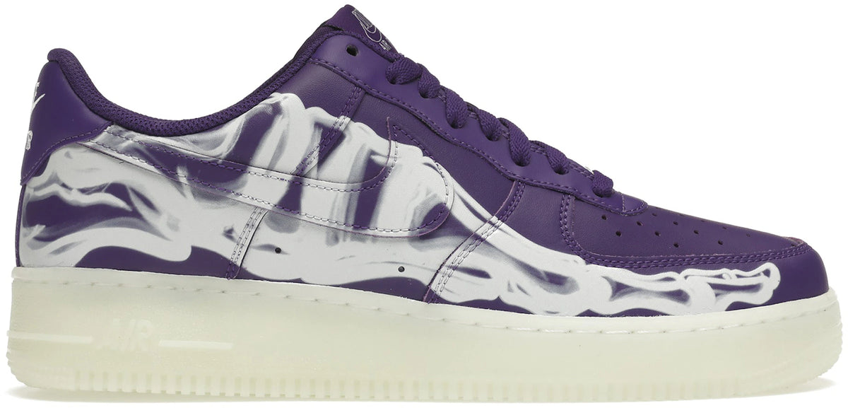 Nike Air Force 1 Low '07 QS Purple Skeleton Halloween (2021)