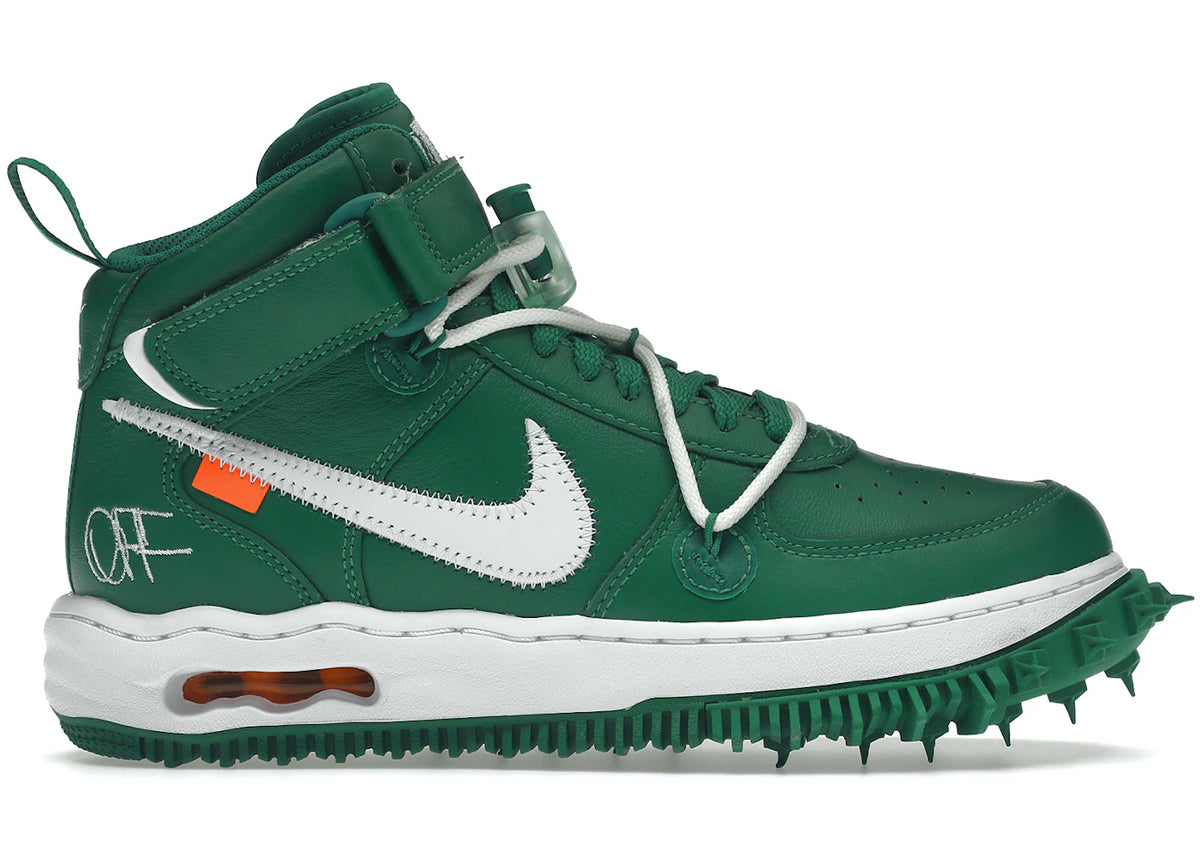 Nike Air Force 1 Mid Off-White Pine Green - Size 10
