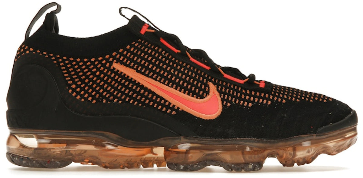 Nike Air VaporMax 2021 FK Black Bright Crimson - Size 11