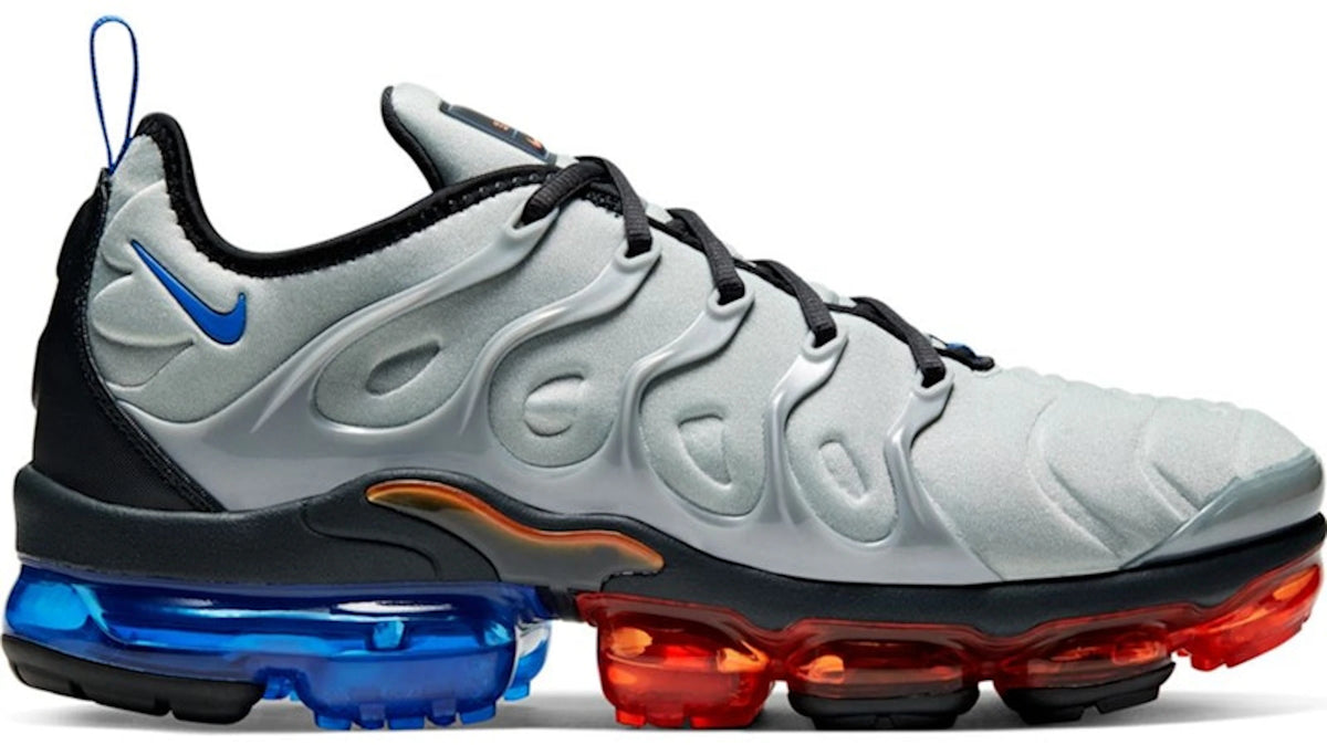 Nike Air VaporMax Plus Metallic Silver Hyper Royal - Size 11