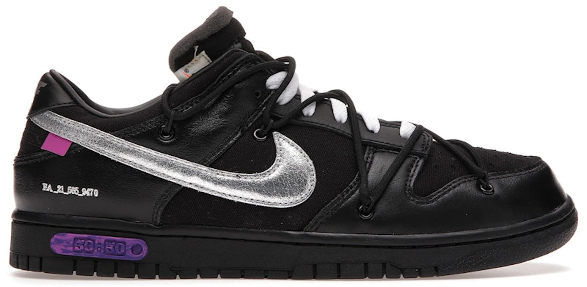 Nike Dunk Low Off-White Lot 50 - Size 9.5