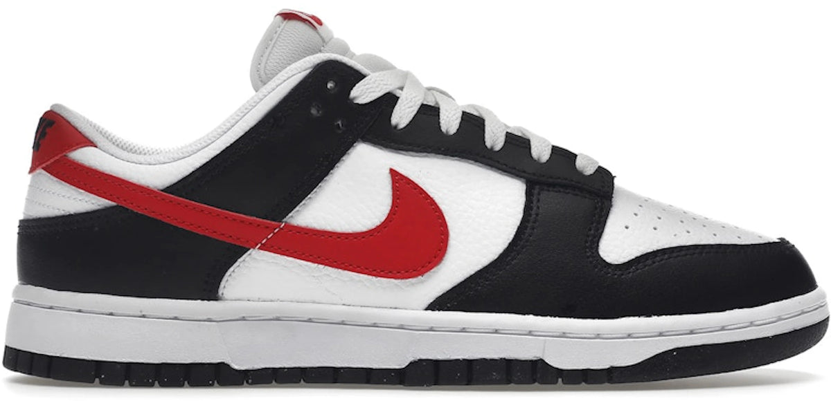 Nike Dunk Low Retro Red Swoosh Panda