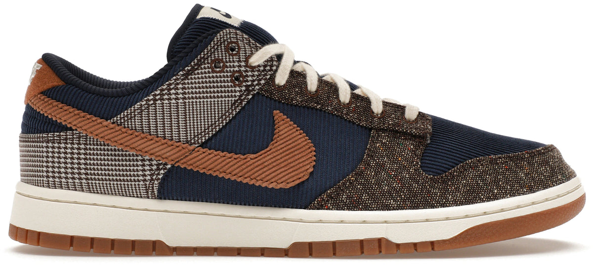 Nike Dunk Low Tweed Midnight Navy Corduroy