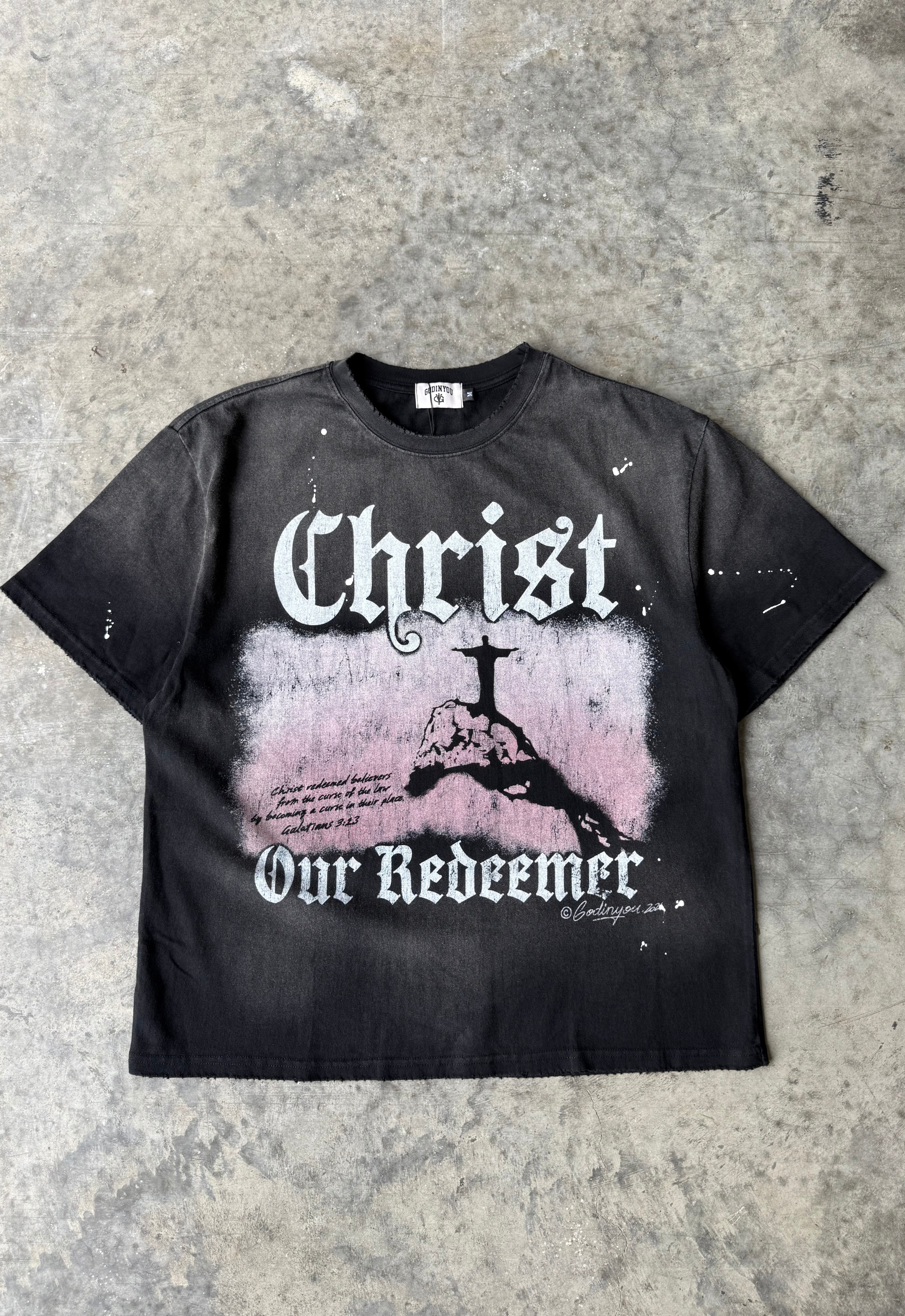 "REDEEMER" TEE