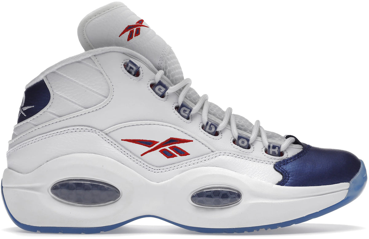 Reebok Question Mid Blue Toe (2022) - Size 12