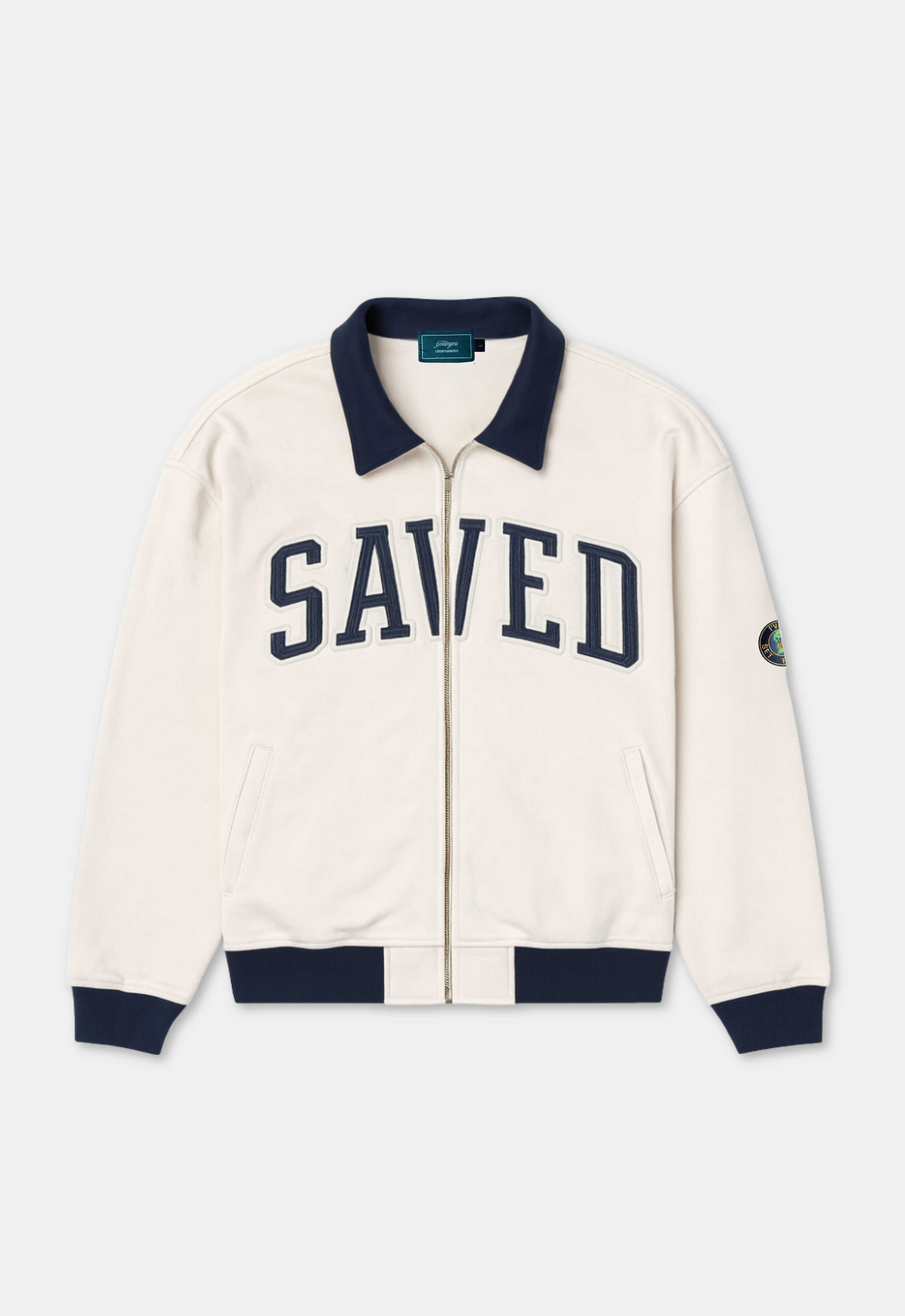 "SAVED" FULL-ZIP JACKET