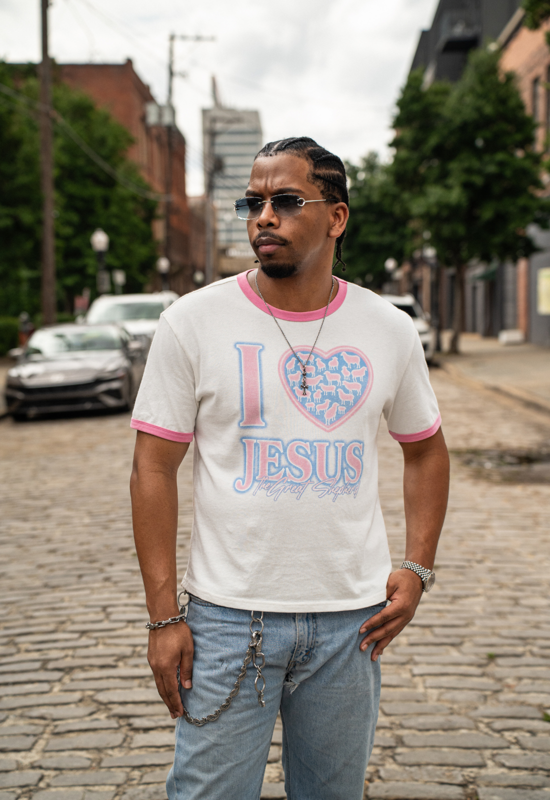 "SHEPHERD" RINGER TEE