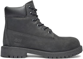 Timberland 6" Premium Waterproof Boot Black (GS)