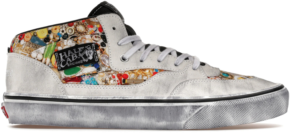 Vans Half Cab Supreme x Mike Kelley White