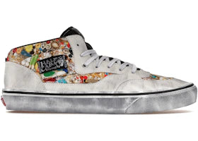 Vans Half Cab Supreme x Mike Kelley White