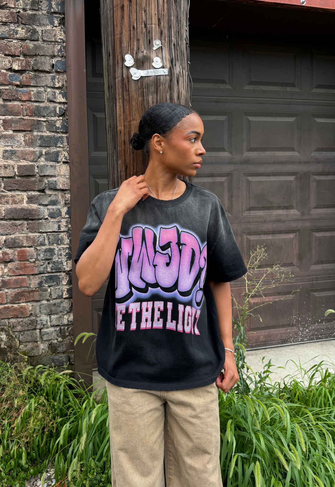 "WWJD" TEE (BLACK)
