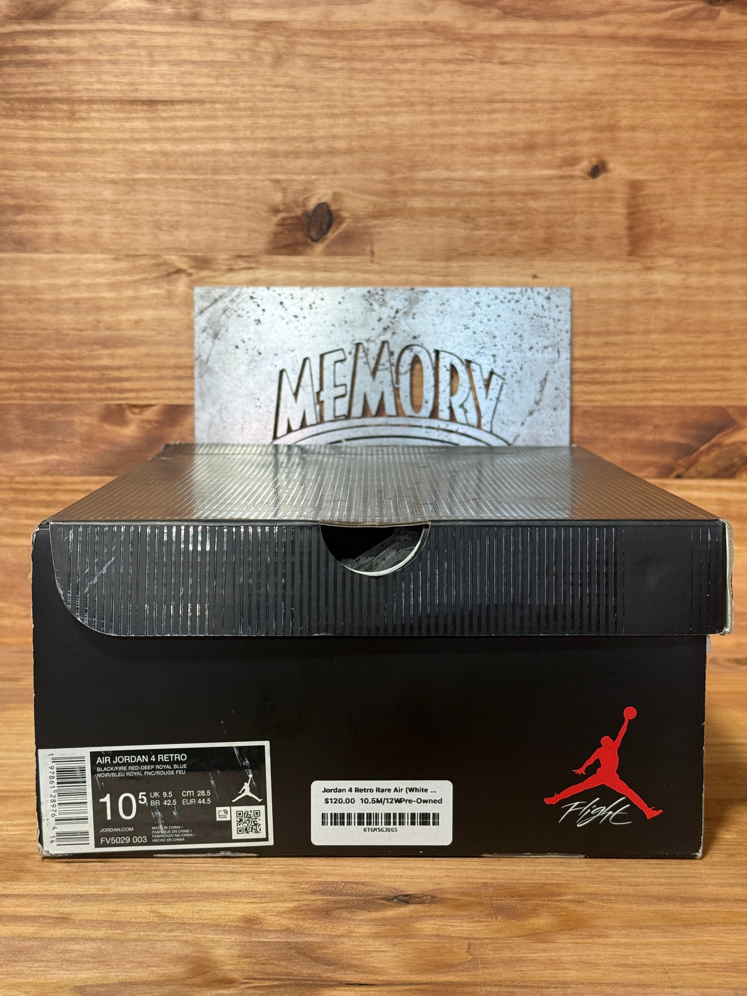 Jordan 4 Retro Rare Air (White Lettering)