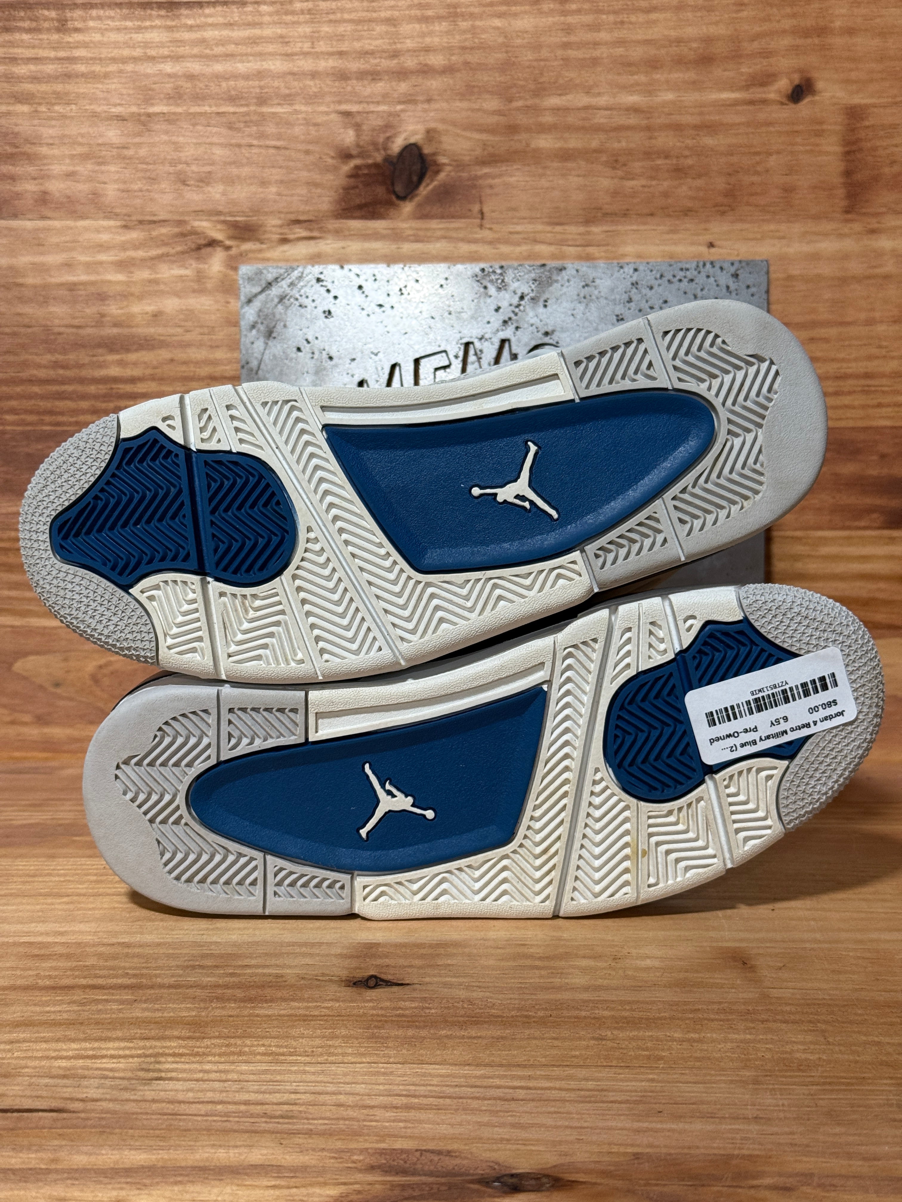 Jordan 4 Retro Military Blue (2024) (GS)