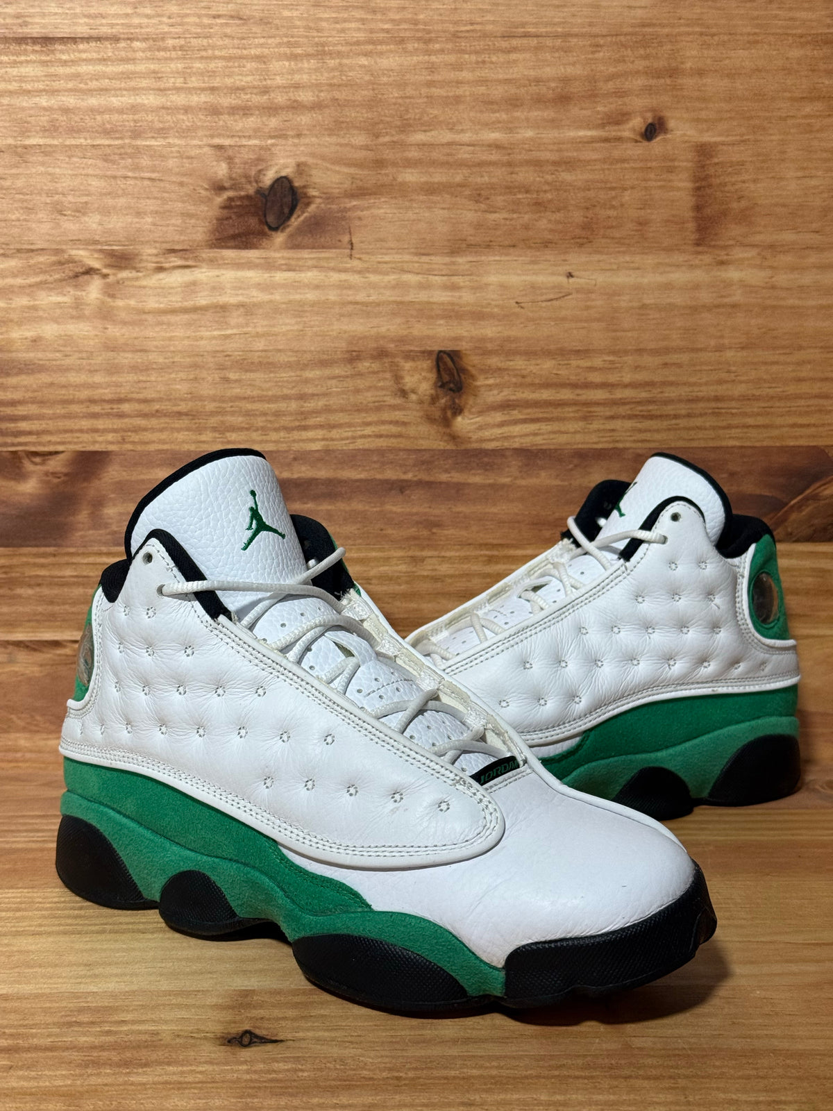 Jordan 13 Retro White Lucky Green (GS)