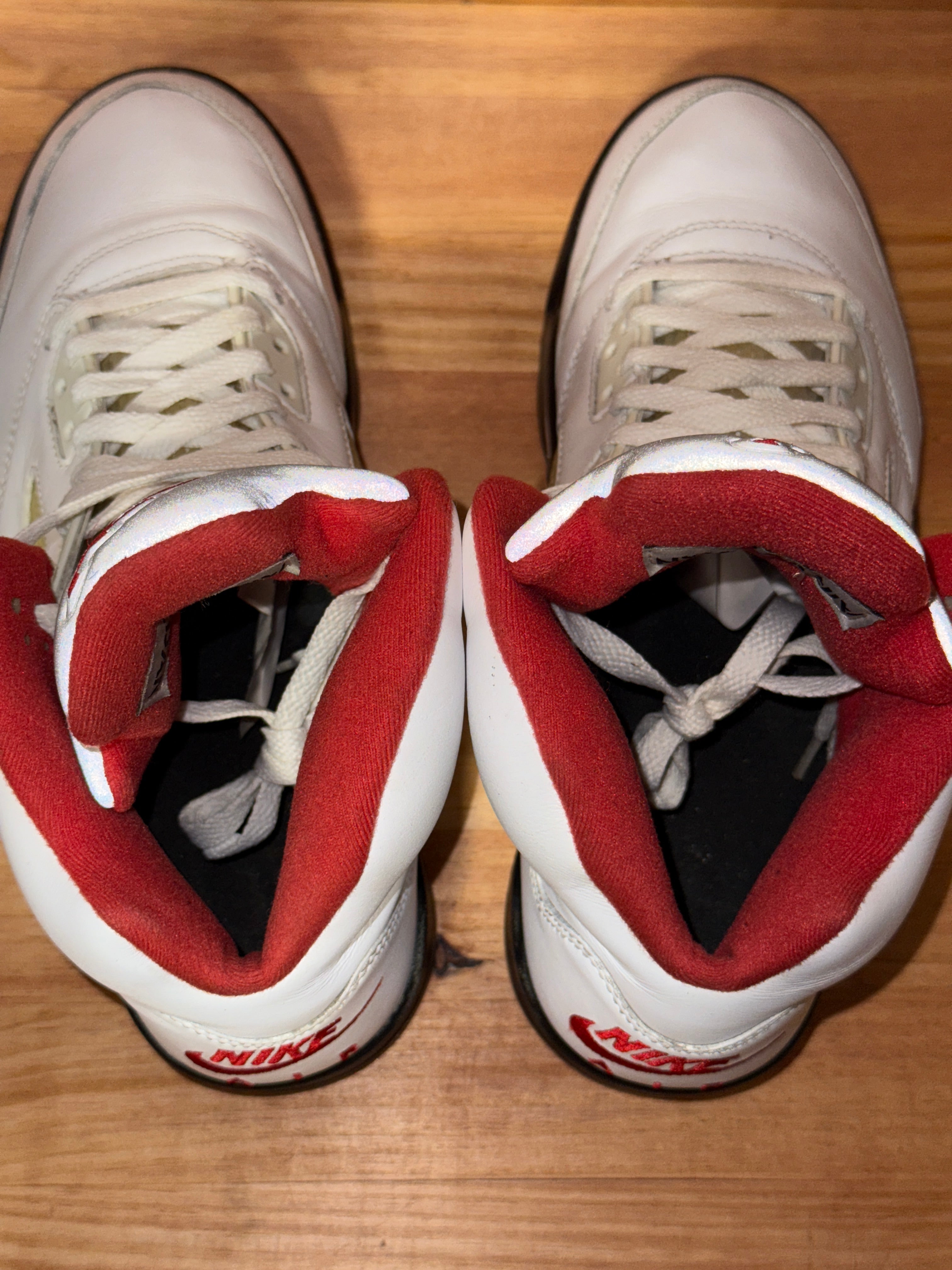 Jordan 5 Retro Fire Red Silver Tongue (2020)