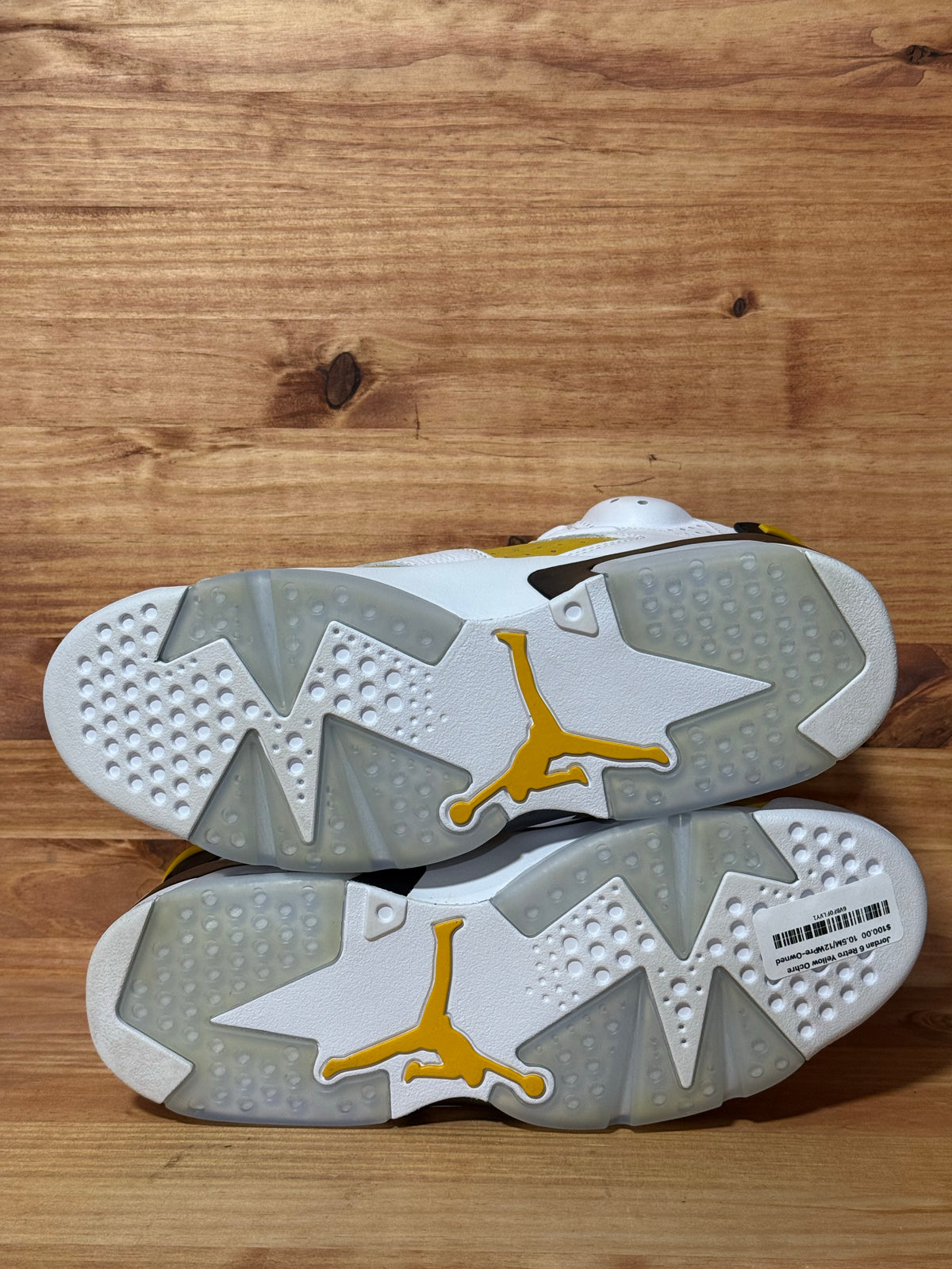 Jordan 6 Retro Yellow Ochre