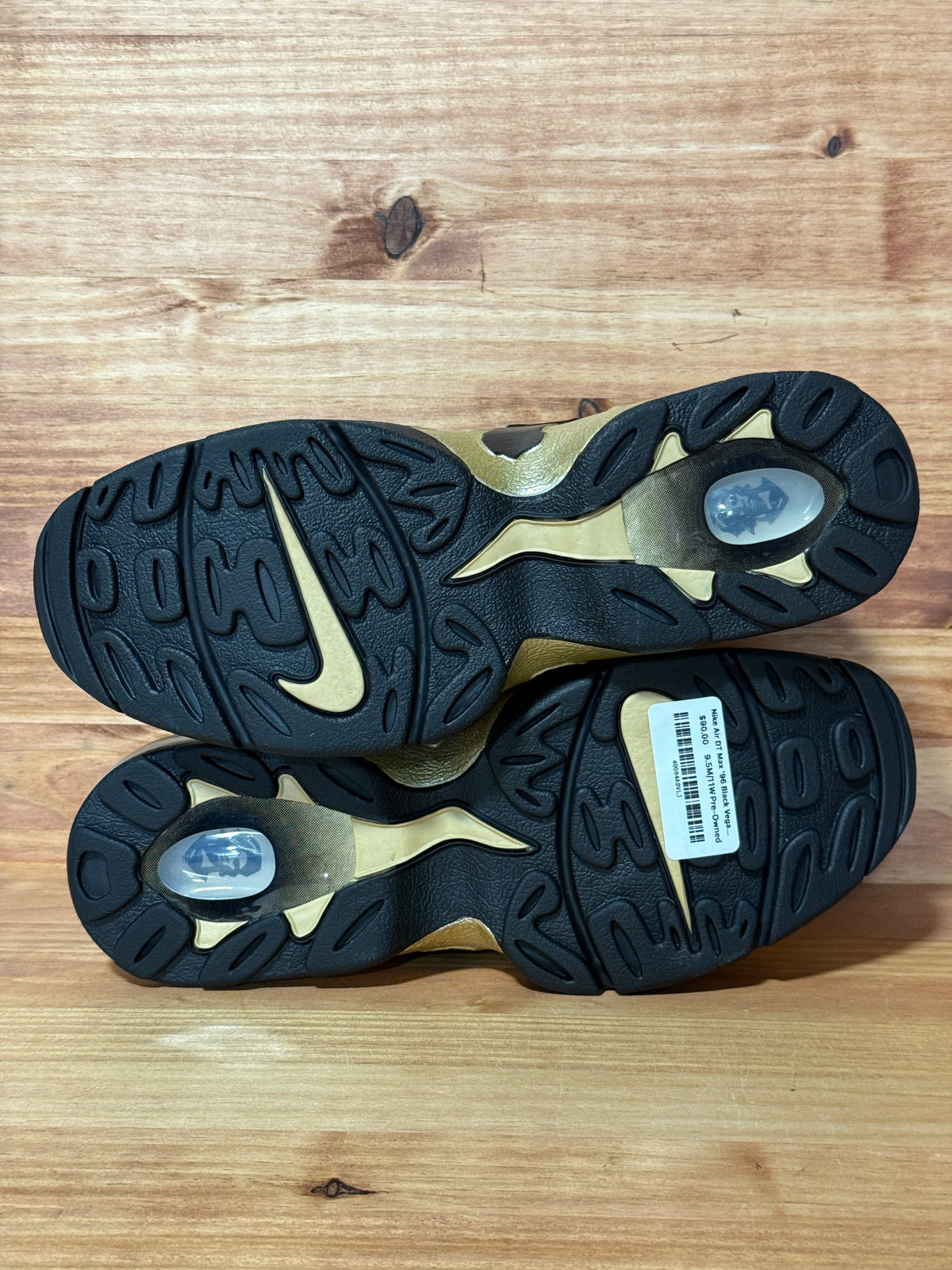 Nike Air DT Max '96 Black Vegas Gold