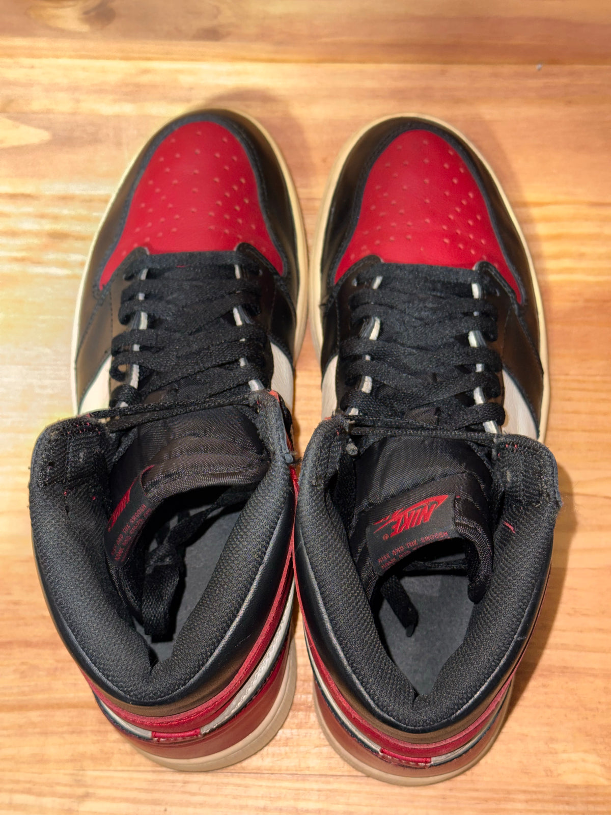 Jordan 1 Retro High Bred Toe
