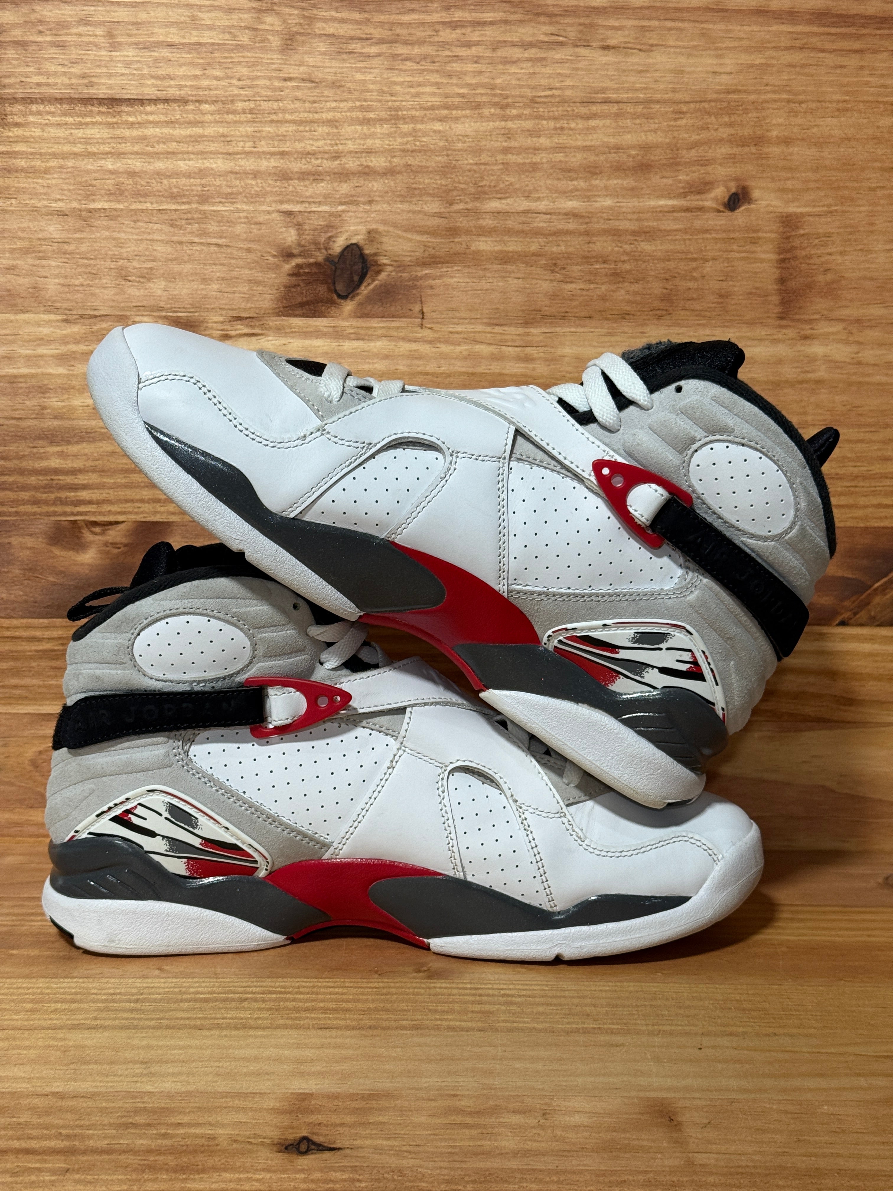 Jordan 8 Retro White True Red (2025)