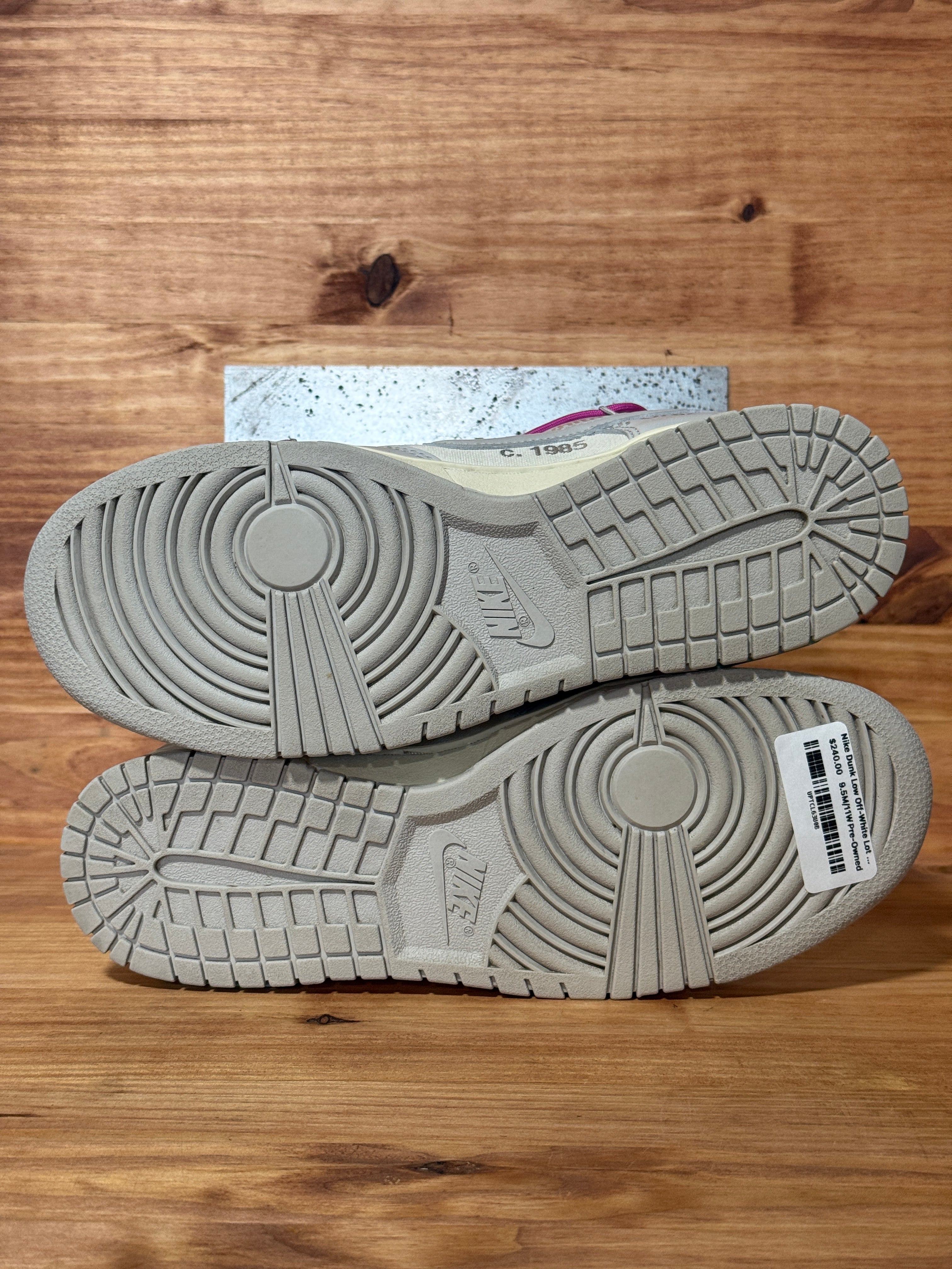 Nike Dunk Low Off-White Lot 30