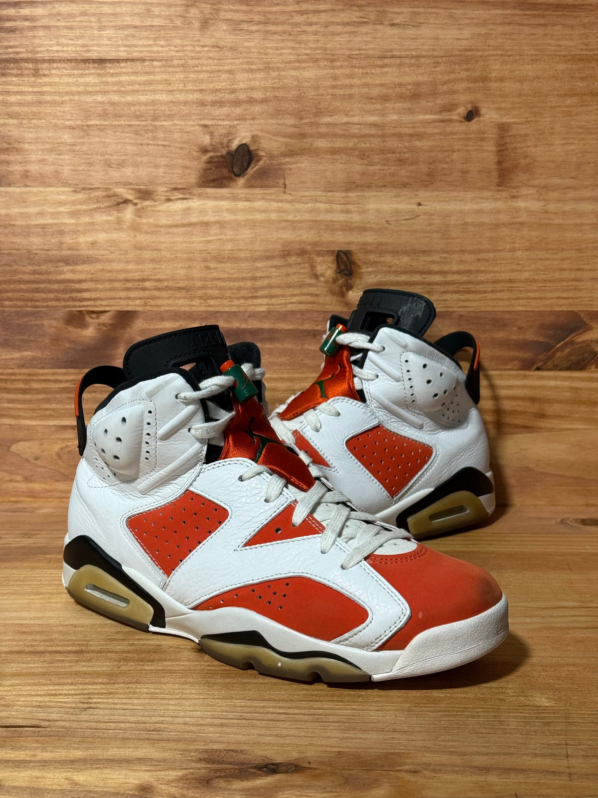 Jordan 6 Retro Gatorade Like Mike White - Size 8.5