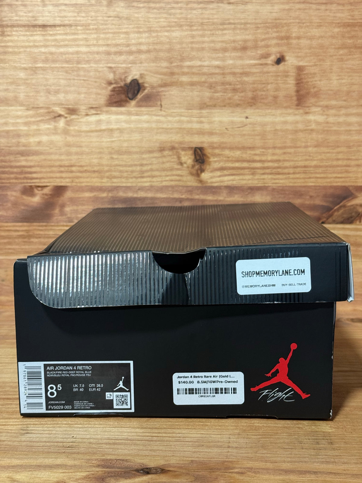 Jordan 4 Retro Rare Air (Gold Lettering)