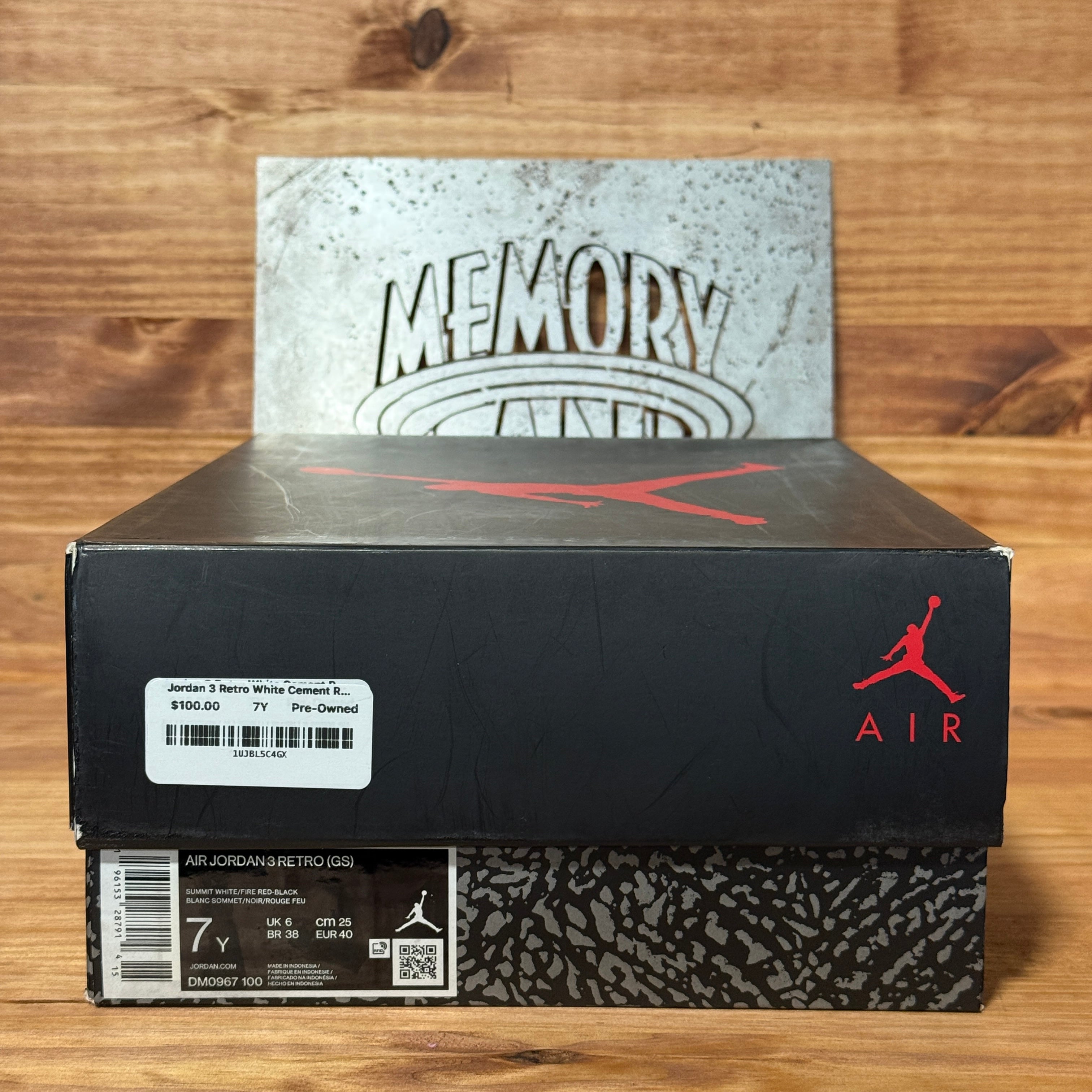 Jordan 3 Retro White Cement Reimagined (GS)