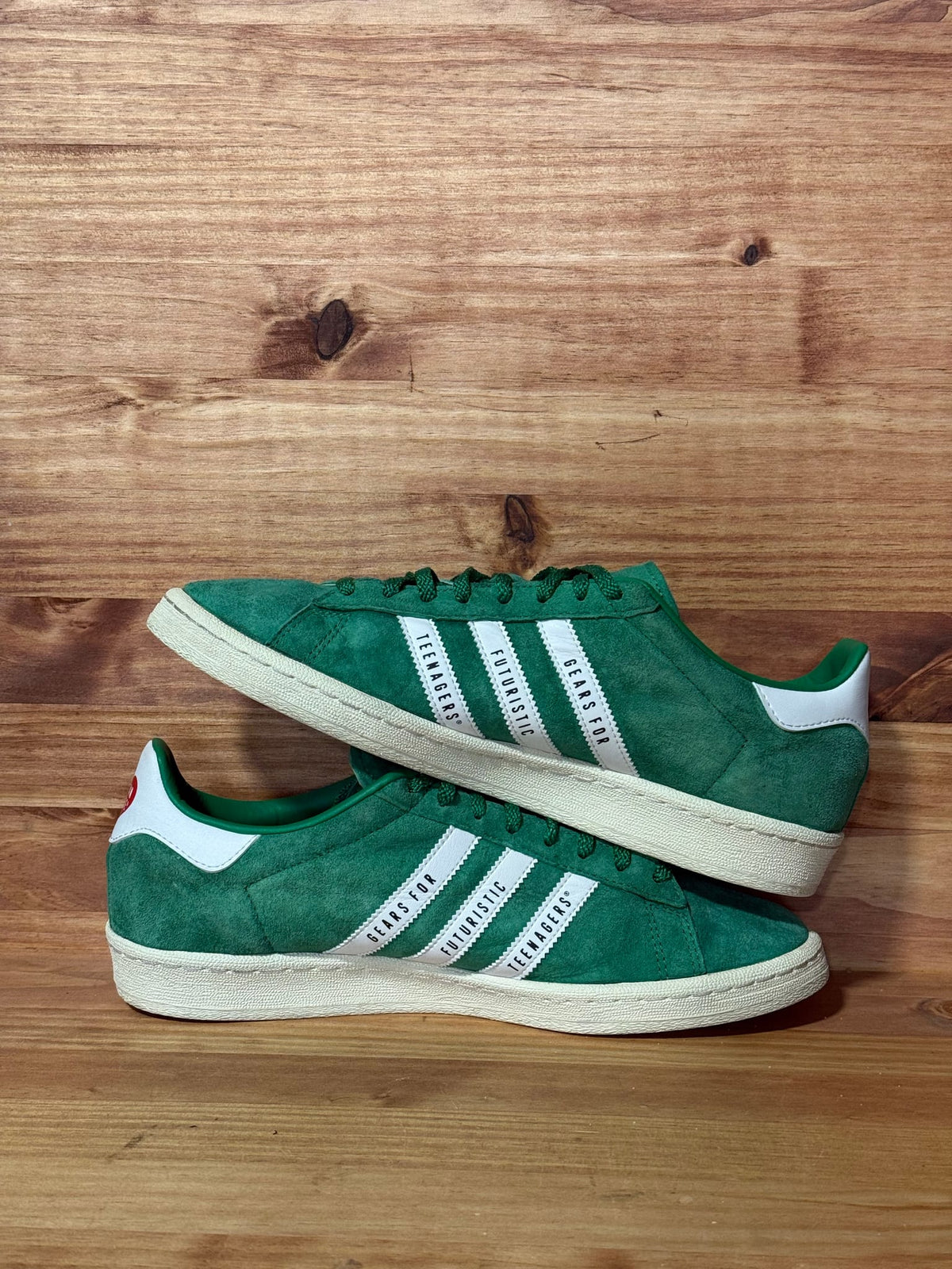 adidas Campus Human Made Green - Size 8.5