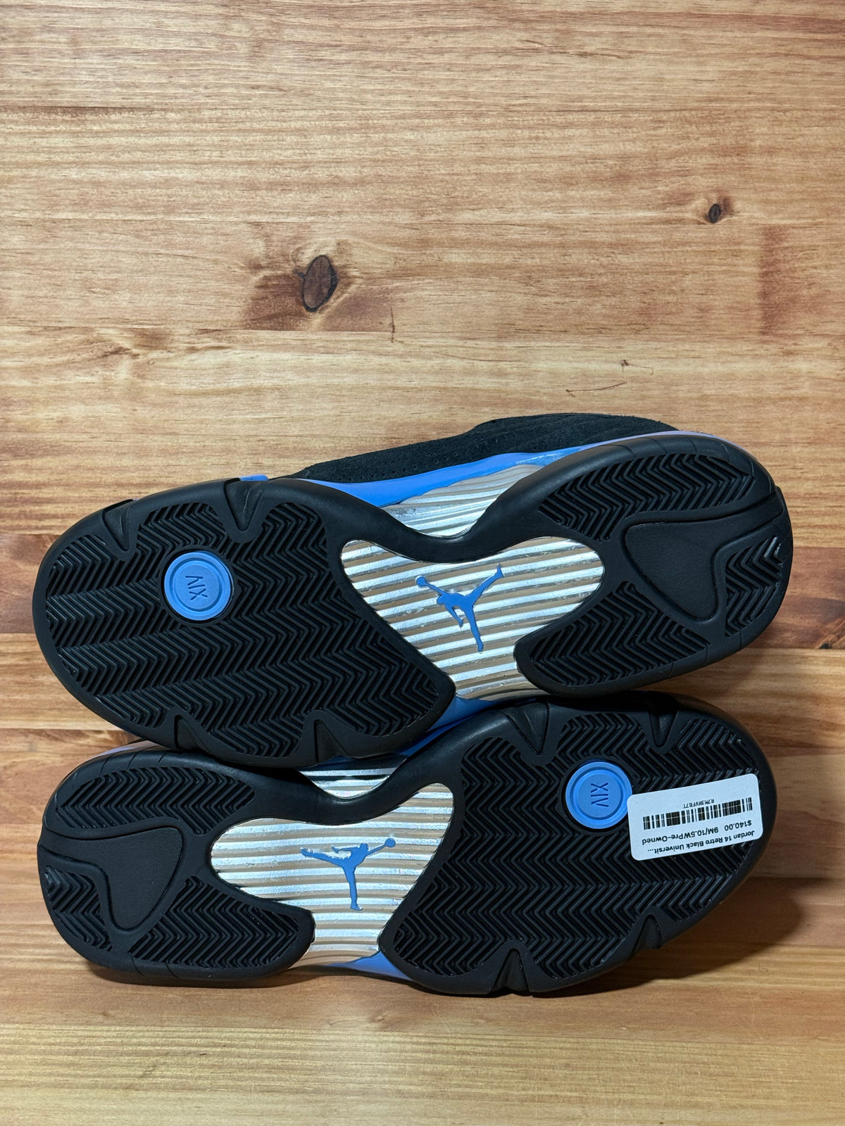 Jordan 14 Retro Black University Blue (2026)