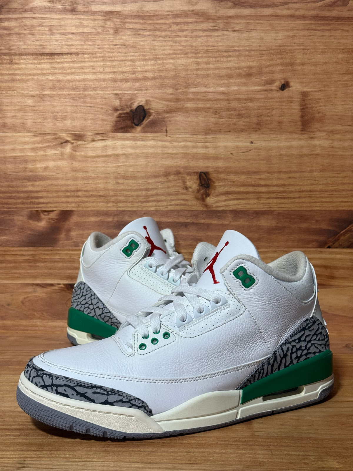 Jordan 3 Retro Lucky Green (Women's)