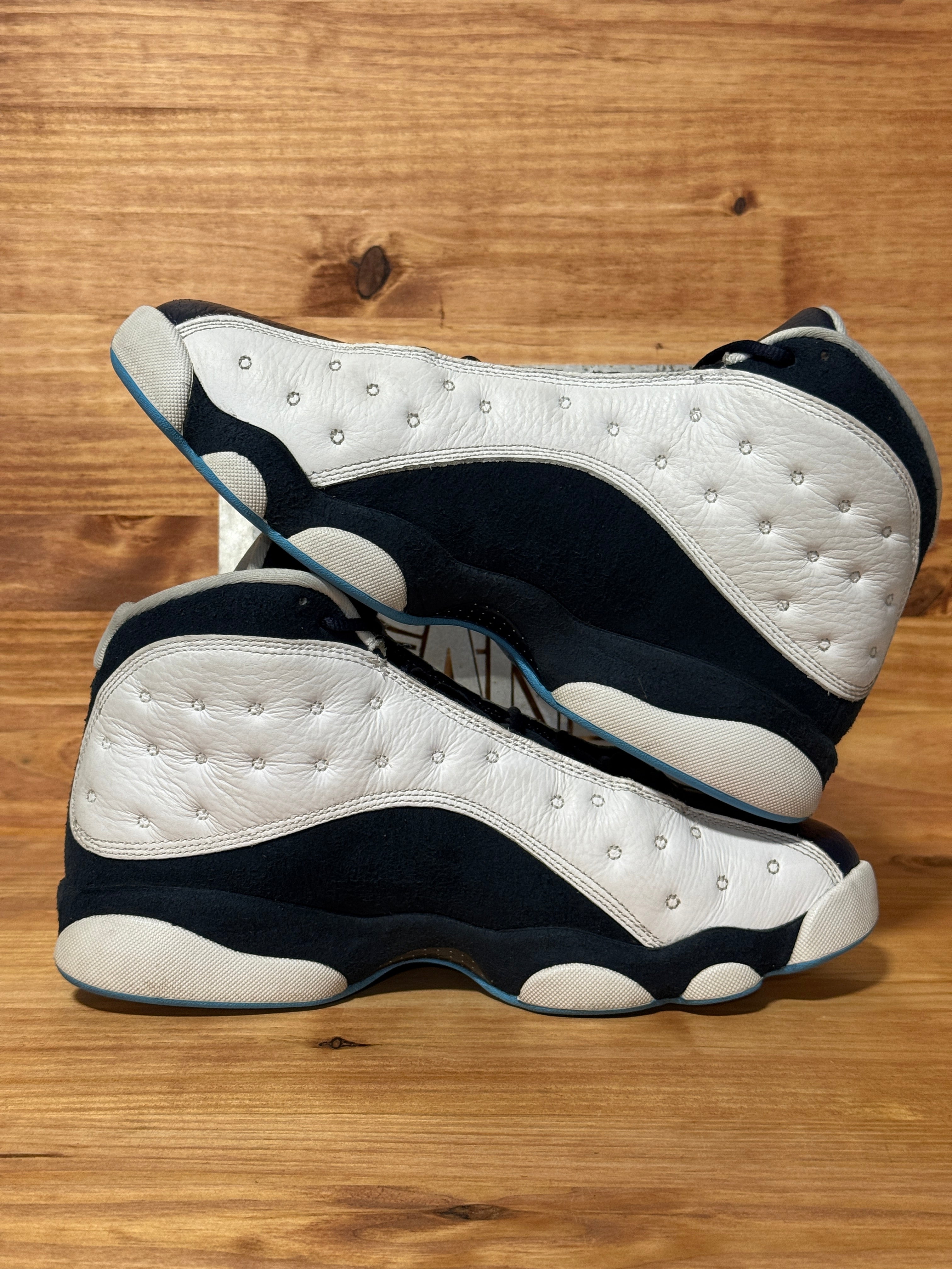 Jordan 13 Retro Obsidian Powder Blue White